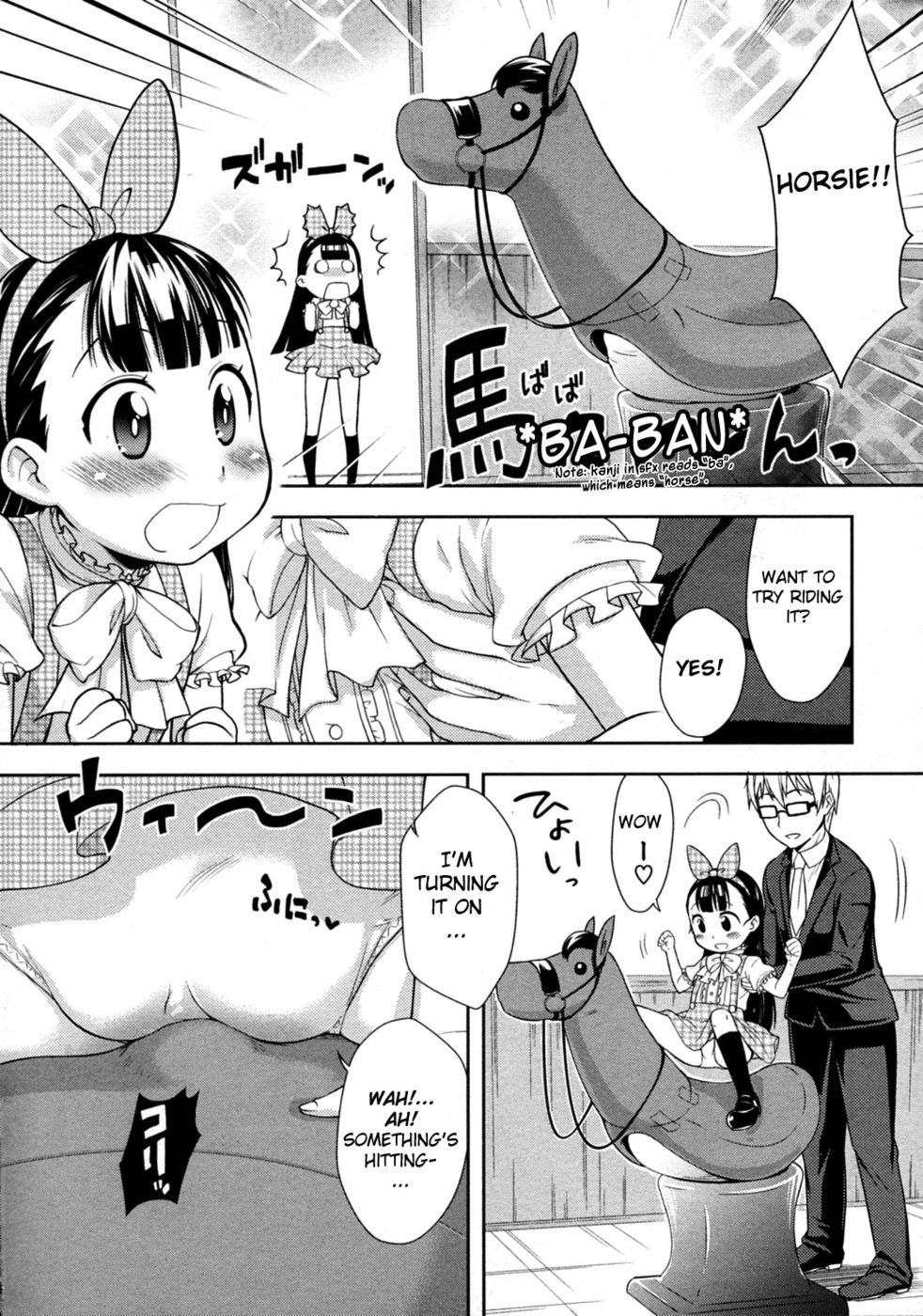 Hentai Manga Comic-Playing Horsey-Read-6